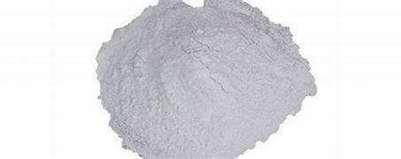 Gypsum powder for the cement industry